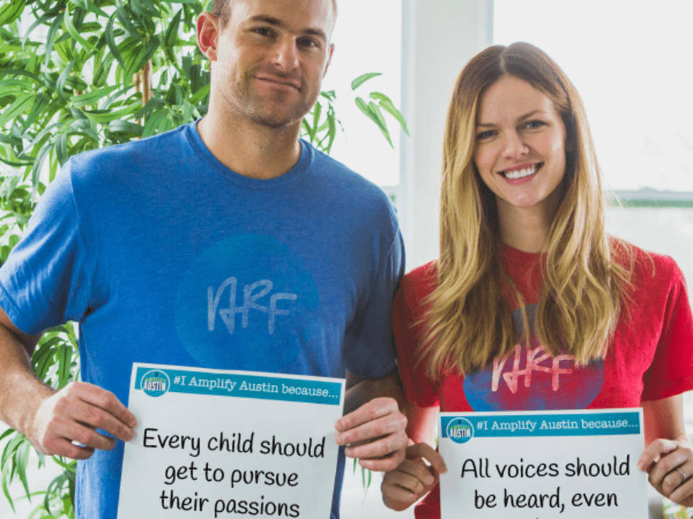 Amplify Austin 2017 Andy Roddick Brooklyn Decker