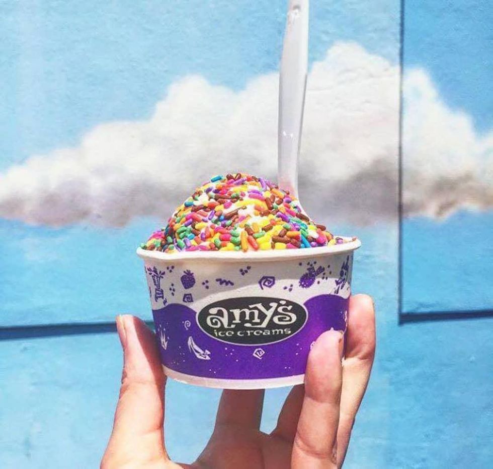 Amy's Ice Cream sprinkles