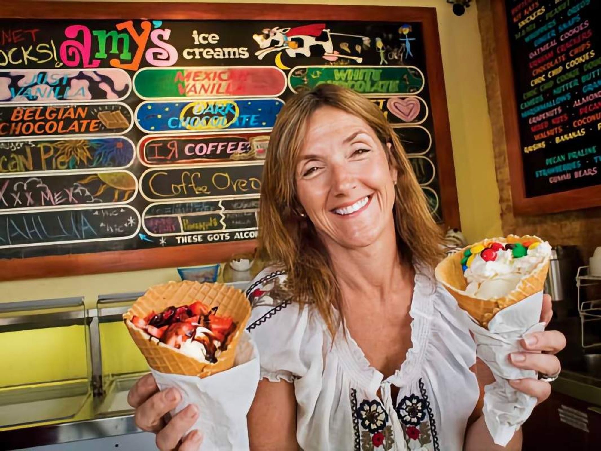 Amy's Ice Creams Founder
