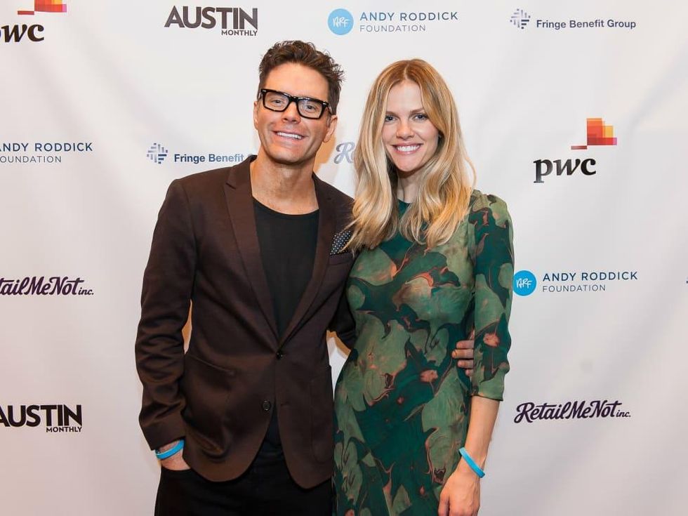 Andry Roddick Foundation Opportunity Matters Luncheon Hotel Van Zandt April 2016 Bobby Bones Brooklyn Decker