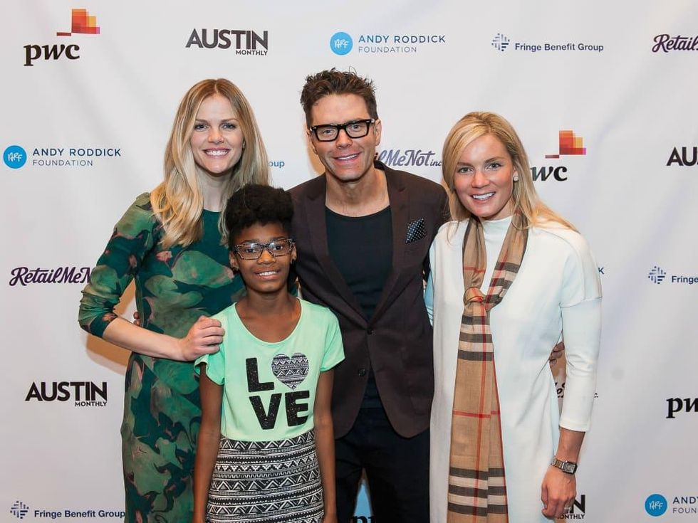 Andry Roddick Foundation Opportunity Matters Luncheon Hotel Van Zandt April 2016 Brooklyn Decker Bobby Bones Anna Dukes Delic Katiriah