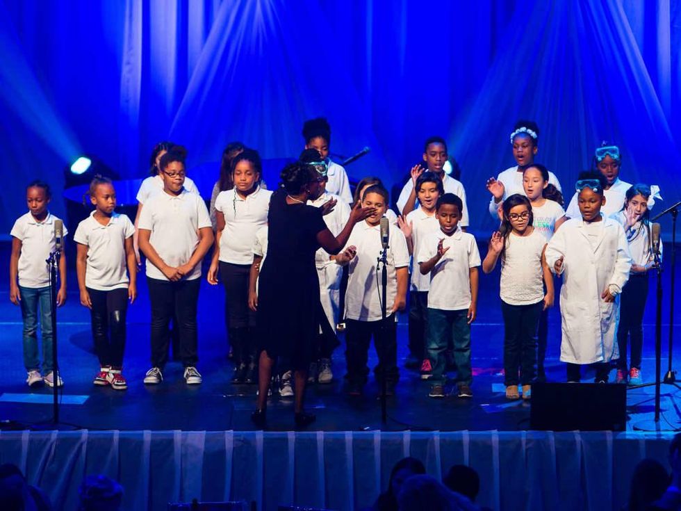 Andy Roddick Foundation Gala 2016 Pecan Springs Elementary School choir