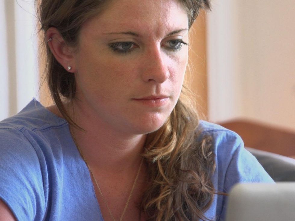 Annie Clark in The Hunting Ground