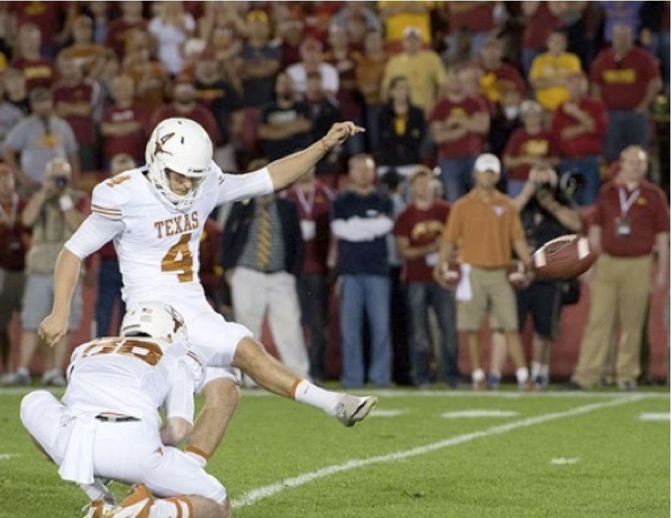 Anthony Fera of Texas Longhorns