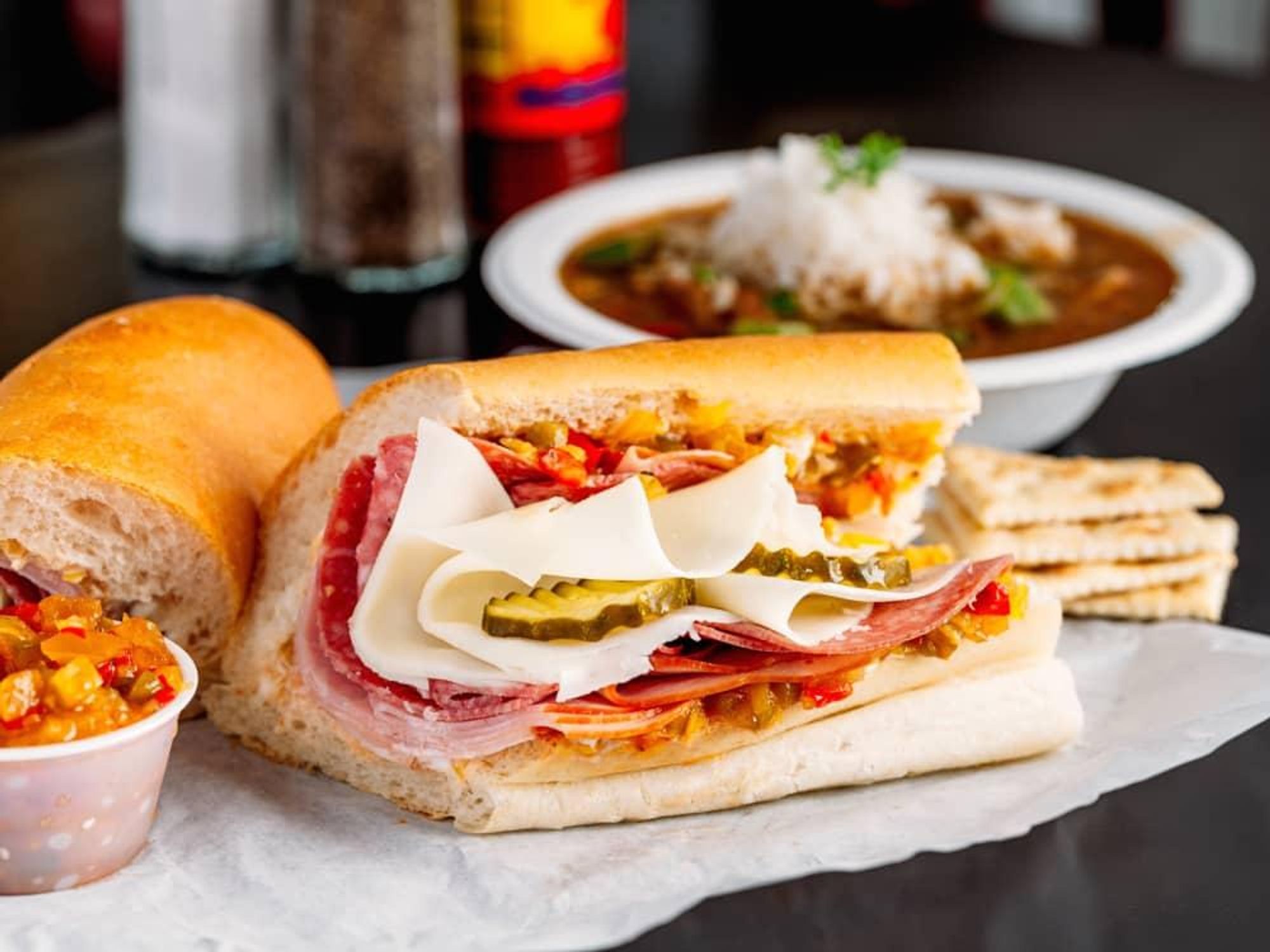 Antone's Super Original po boy