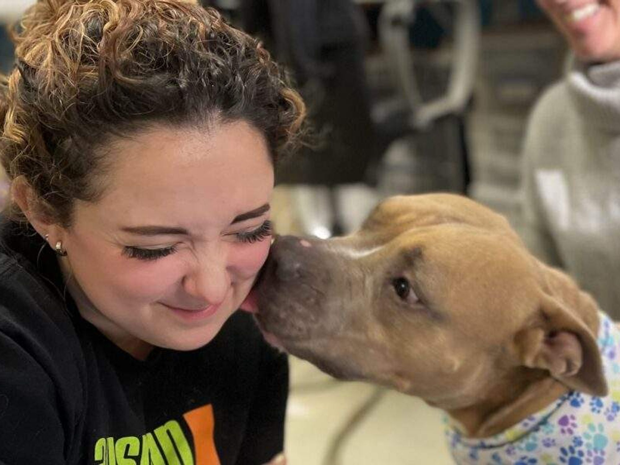 APA!'s Dr. Jefferson with dog, Batty