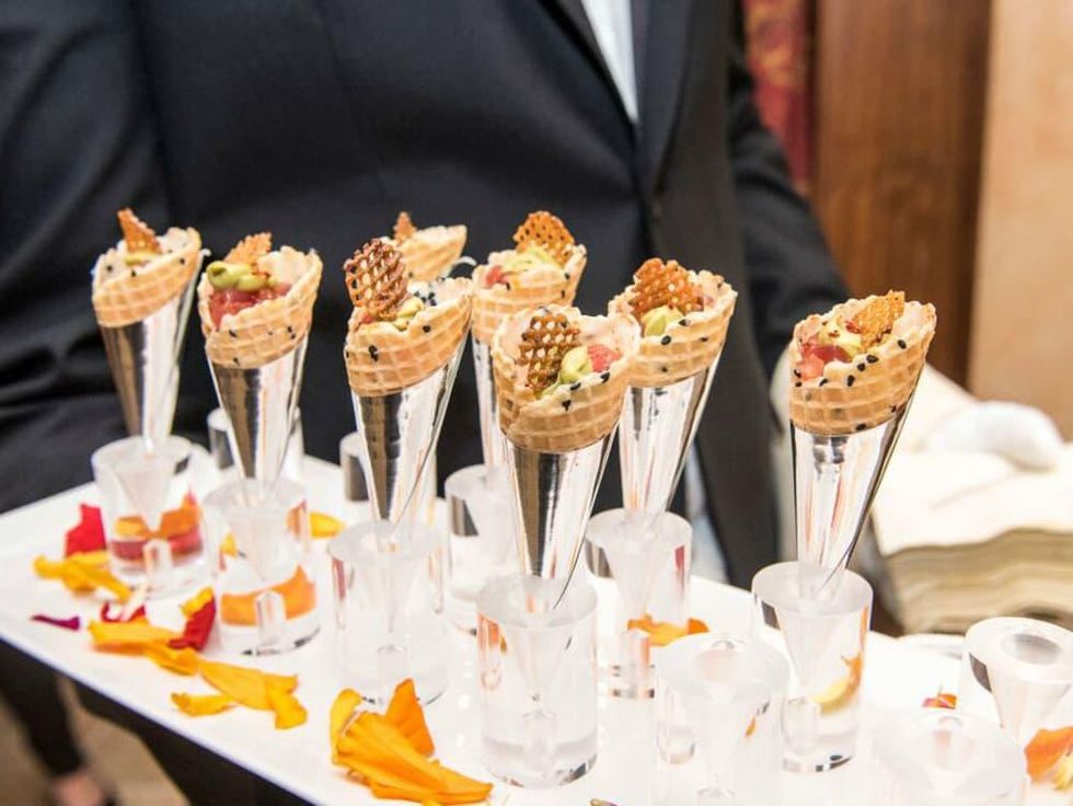 Appetizer at Edith Royal's 90th