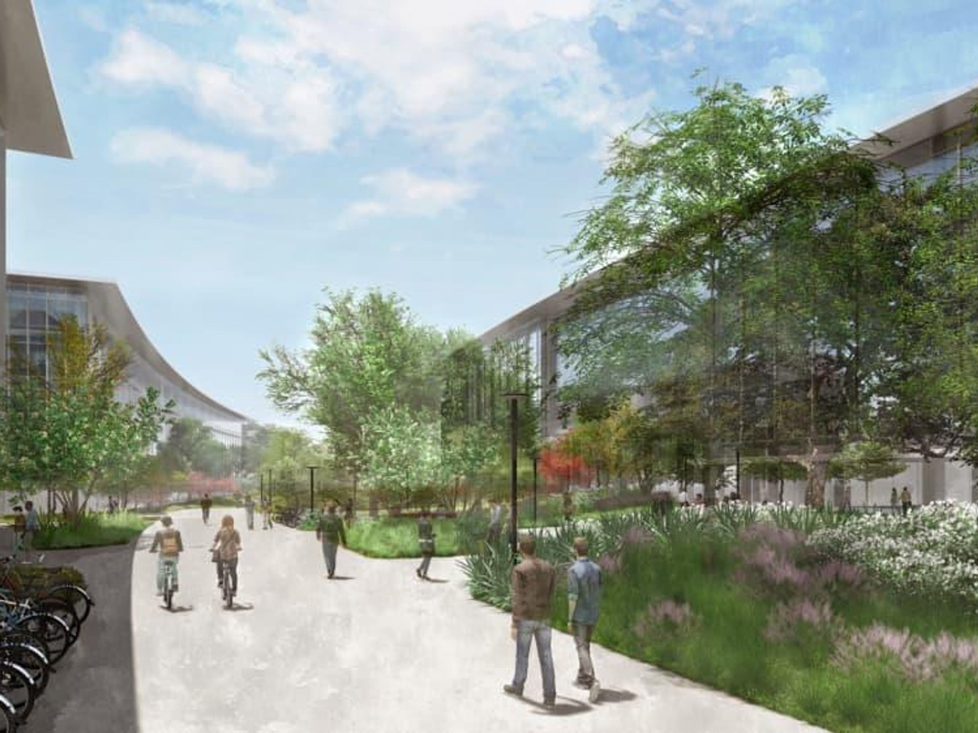 Apple campus rendering