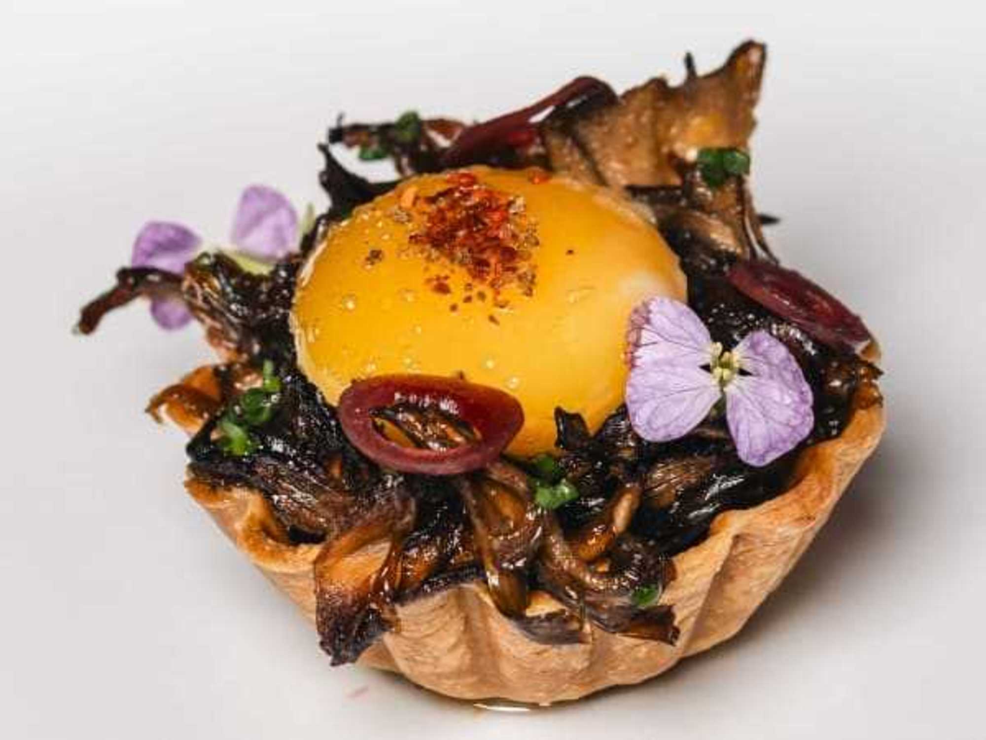Apt 115 mushroom tart