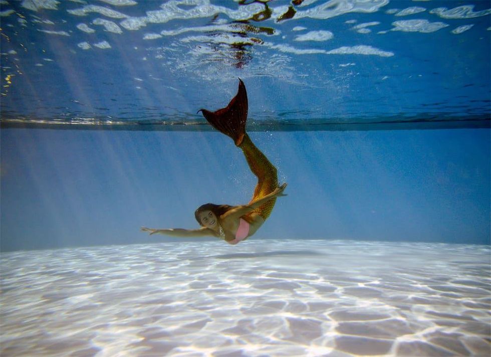 AquaMermaid mermaid swimming