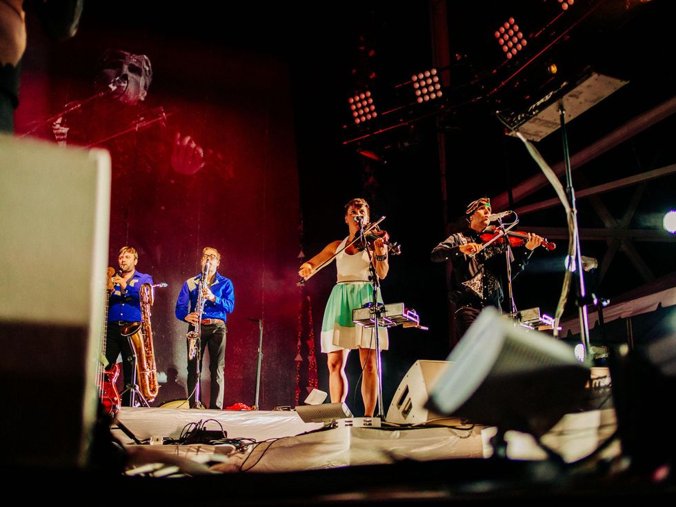 Arcade Fire at the Austin360 Ampitheatre in Austin