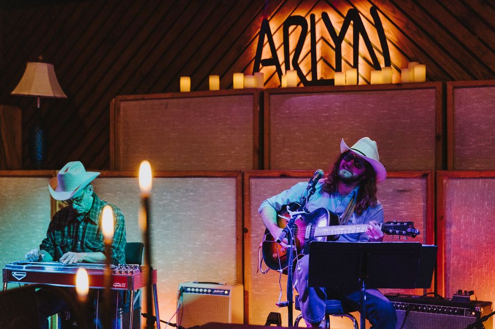 Arlyn Studios recording session