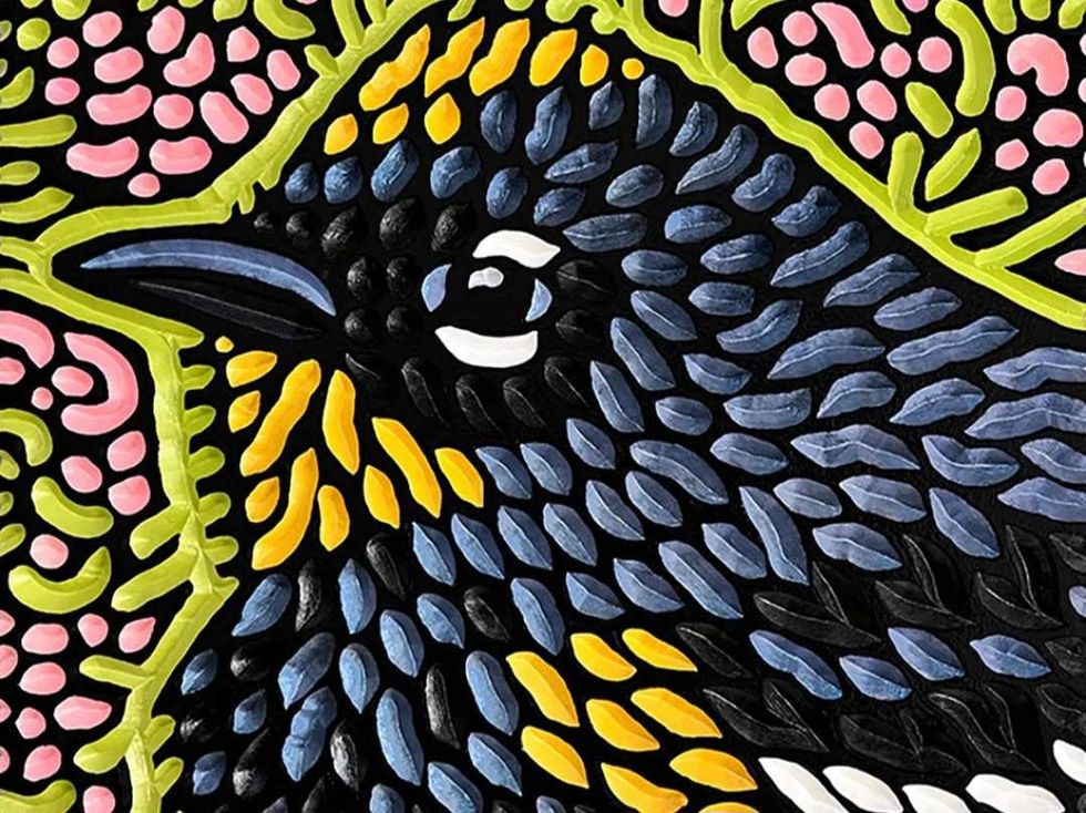 Art wood carving by Lisa Brawn