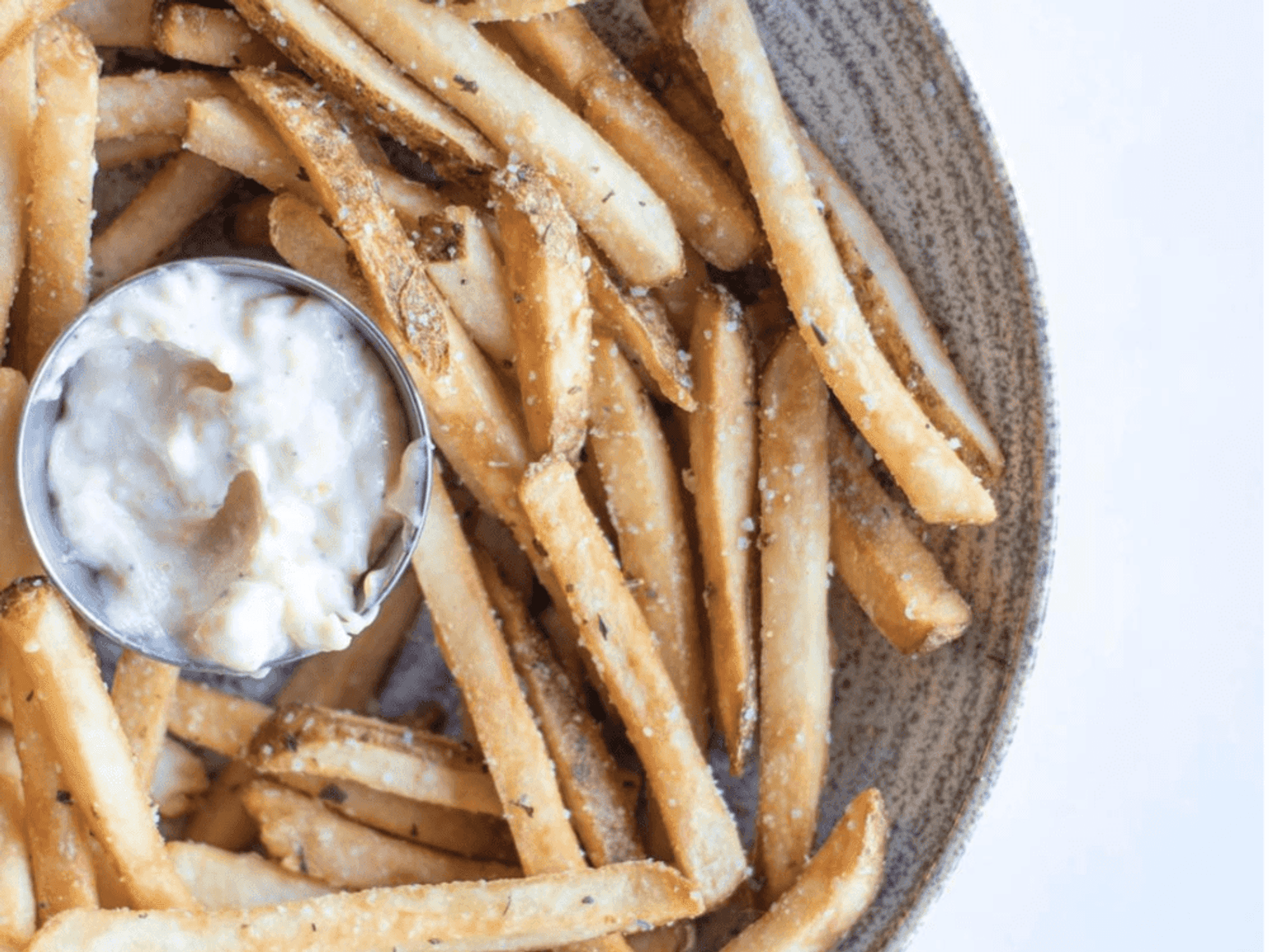 Artista Rosso french fries