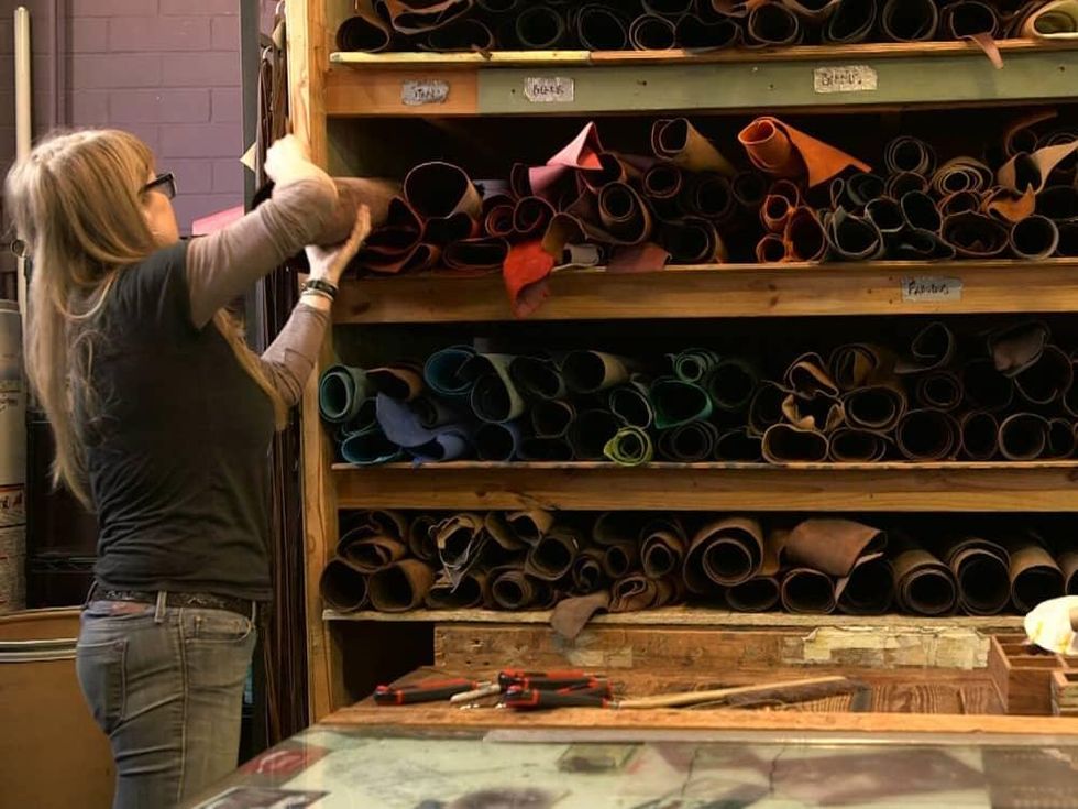 Arts in Context Iona Handmade books "Stitched Together"