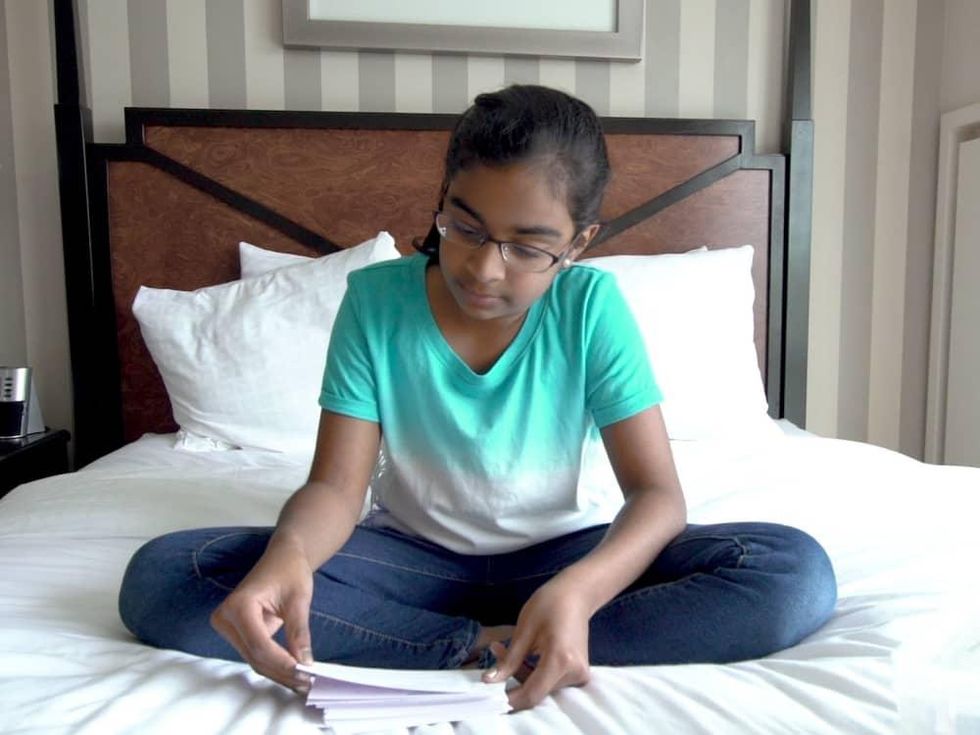 Ashrita Gandhari in Spelling the Dream