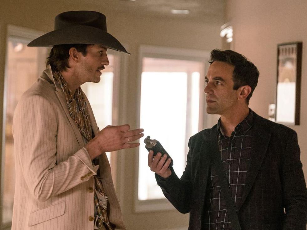 Ashton Kutcher and B.J. Novak in Vengeance