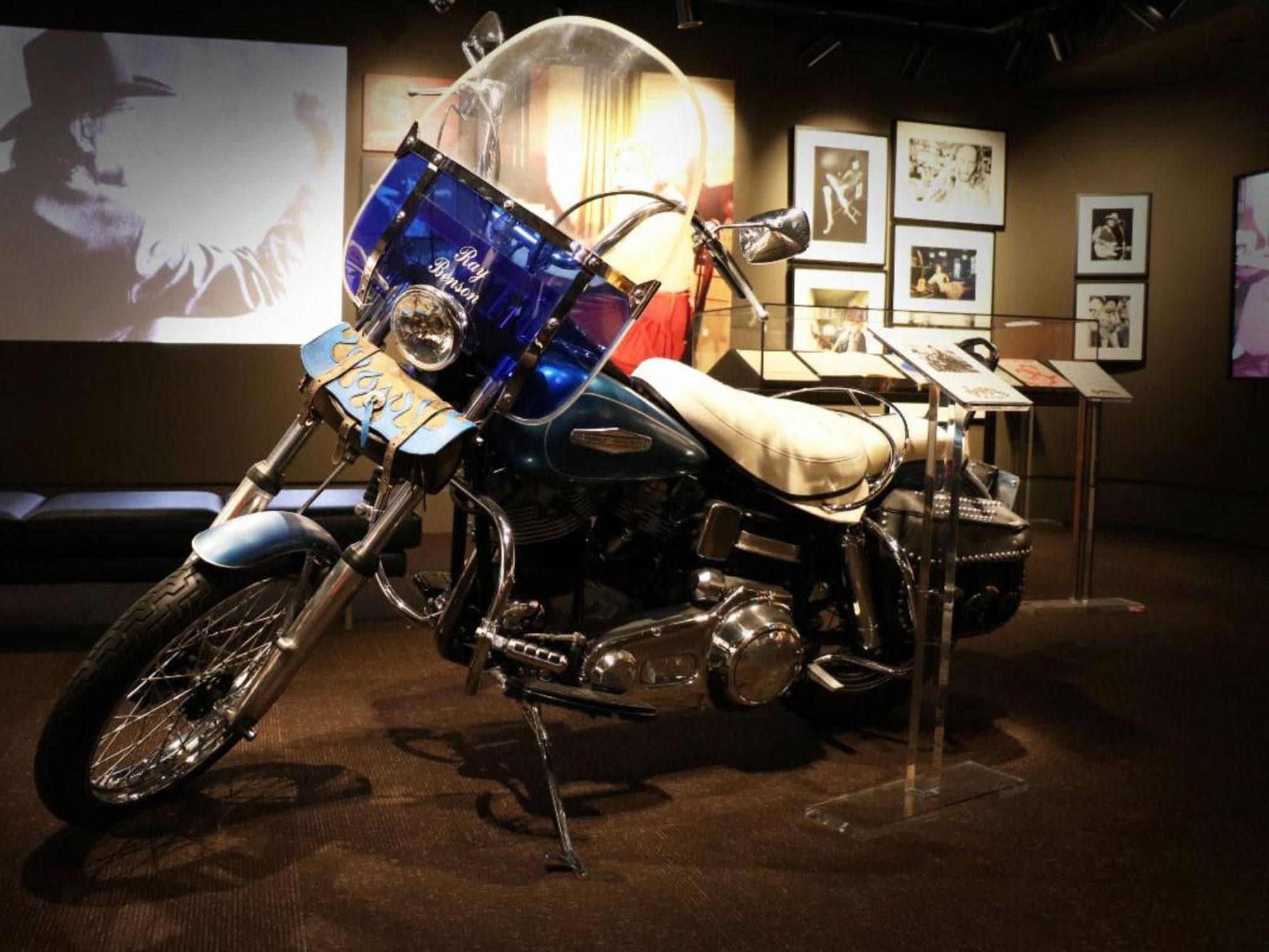 Asleep at the Wheel custom Harley Davidson motorcycle