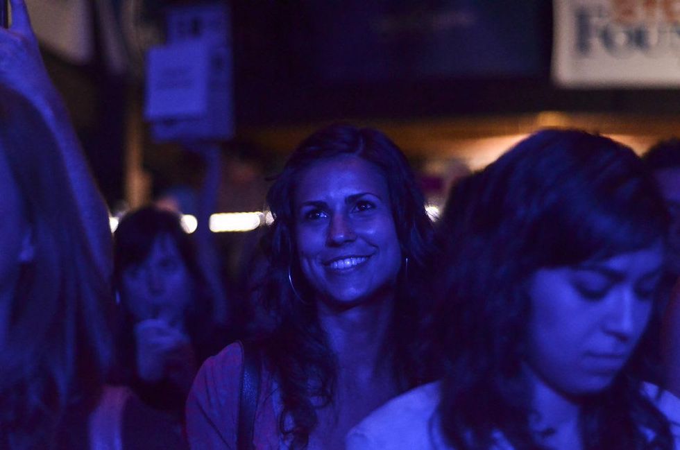 Audience members at HAAM Battle of the Bands