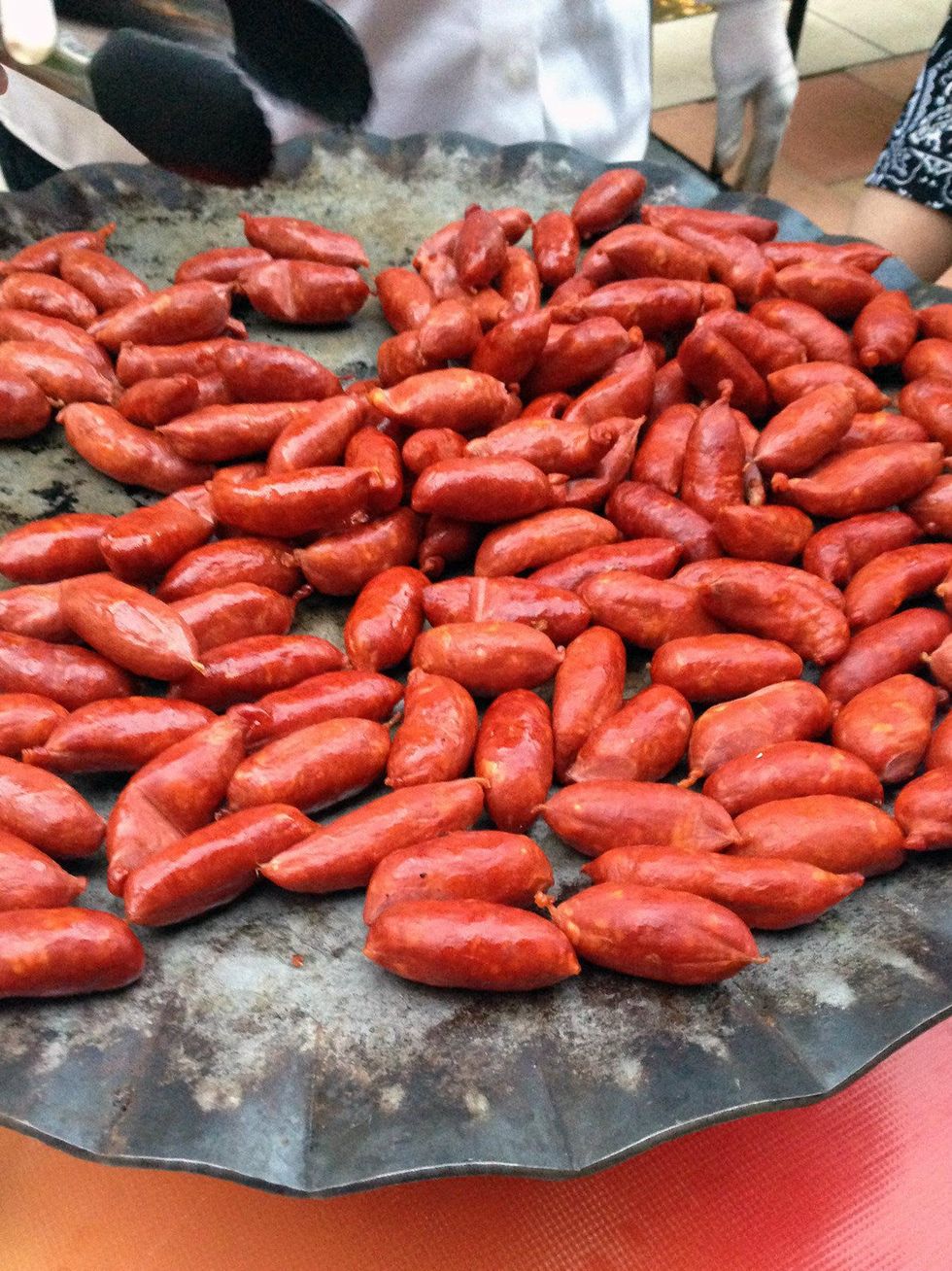 Aurelia's Chorizo at Austin food event