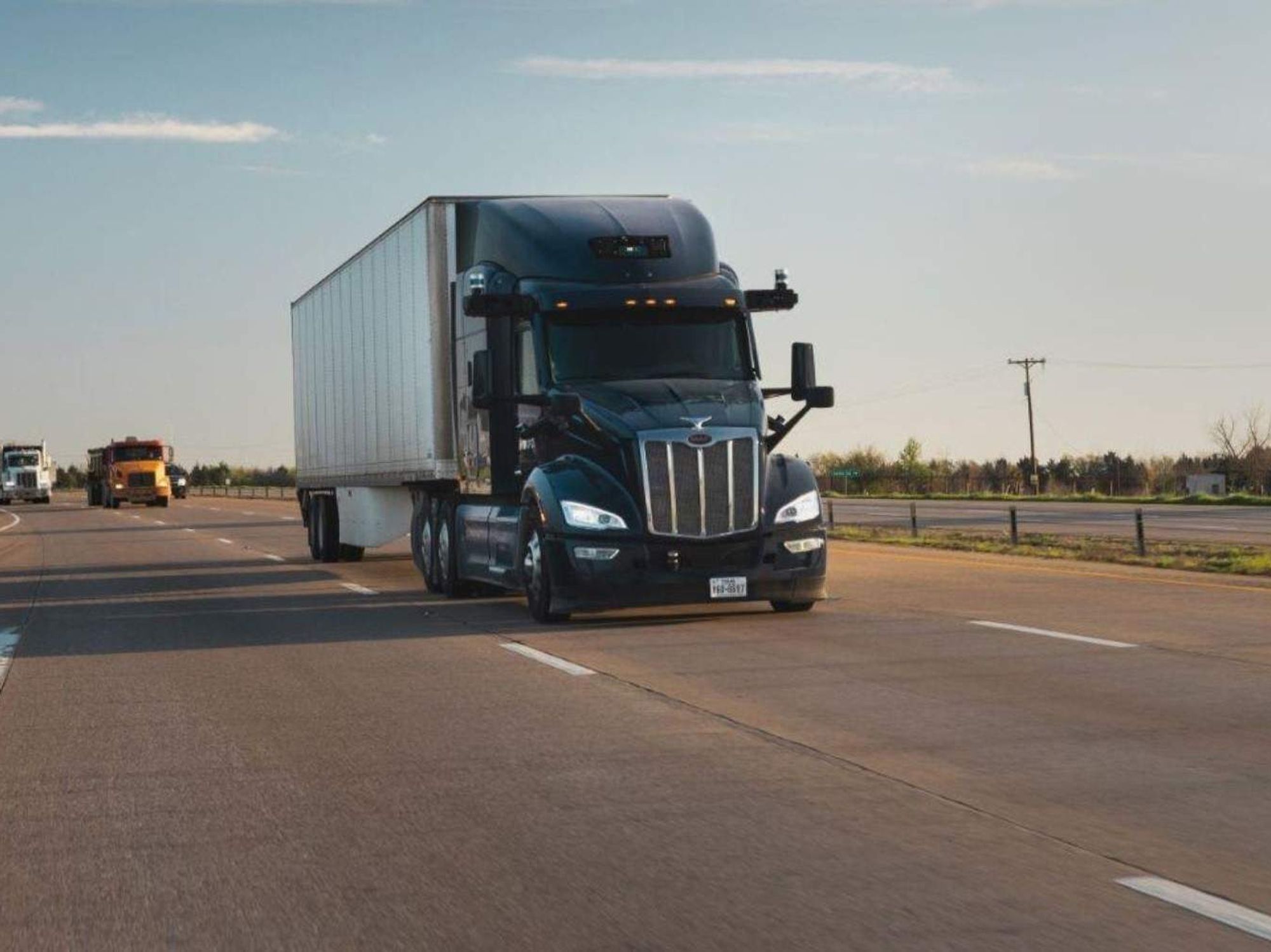 Aurora driverless trucks