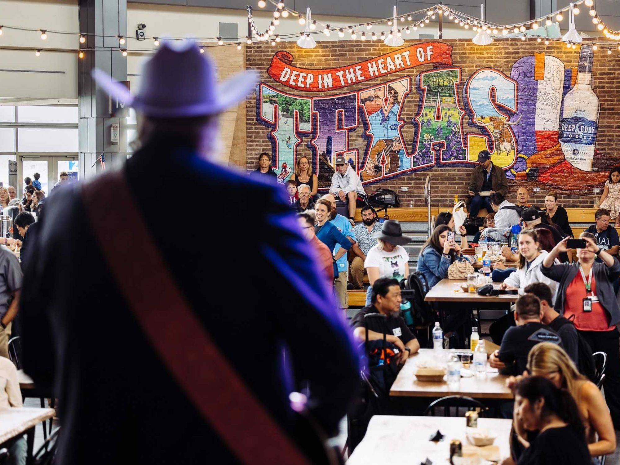 Austin-Bergstrom International Airport Texas mural