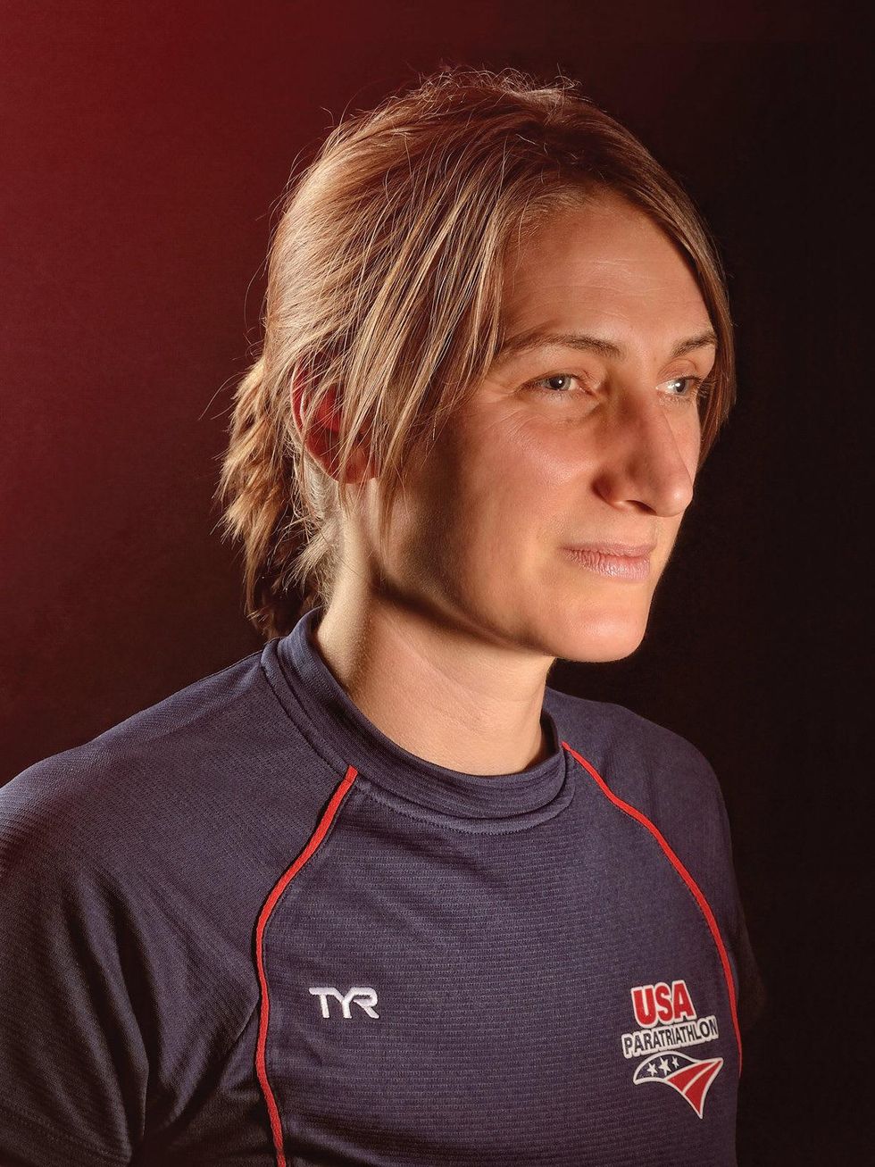 Austin blind triathlete Patricia Walsh