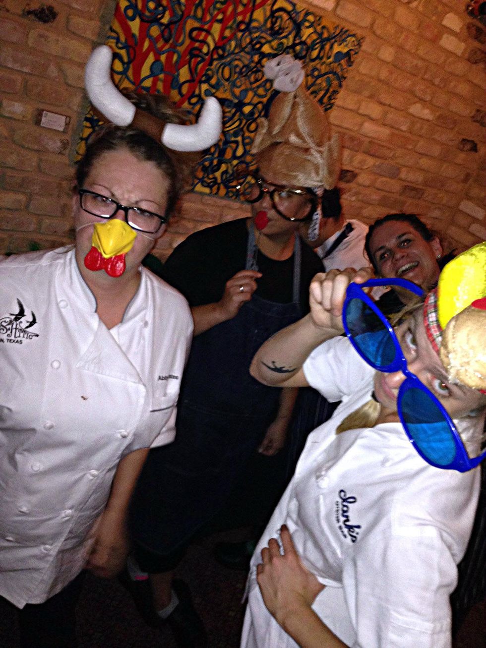 Austin chefs Abby Yates, Alexi Chong, Bridget Bishop, Hannah Love