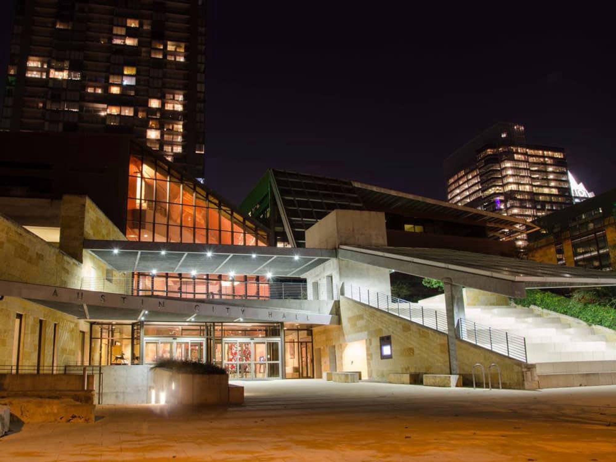 Austin City Hall exterior