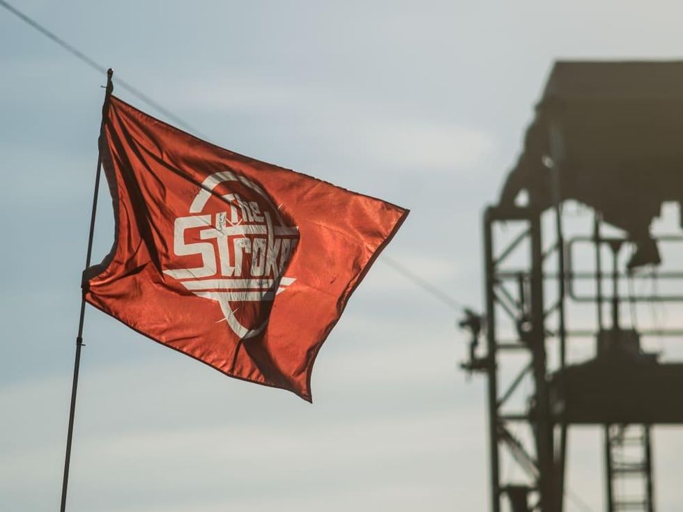 Austin City Limits Festival ACL 2015 Weekend One Best Signs Best Flags The Strokes
