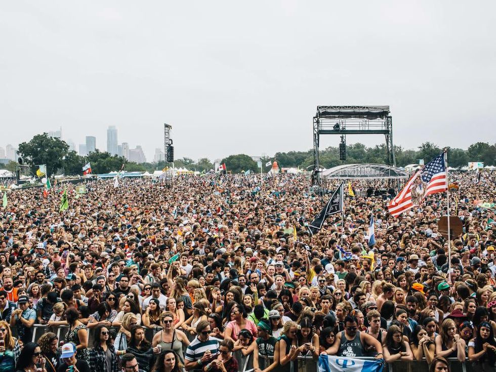 Austin City Limits Festival ACL Fest 2014 Weekend Two Crowd