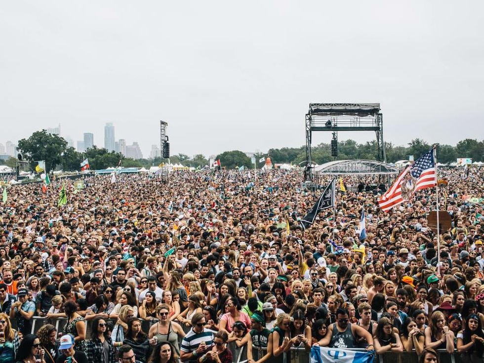 Austin City Limits Festival ACL Fest 2014 Weekend Two Crowd