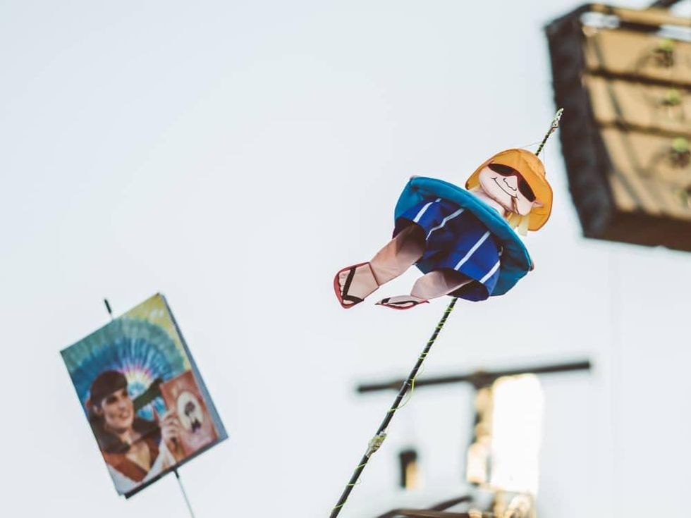 Austin City Limits Festival ACL Fest 2017 Weekend 1 Chill Austin Dude Flag