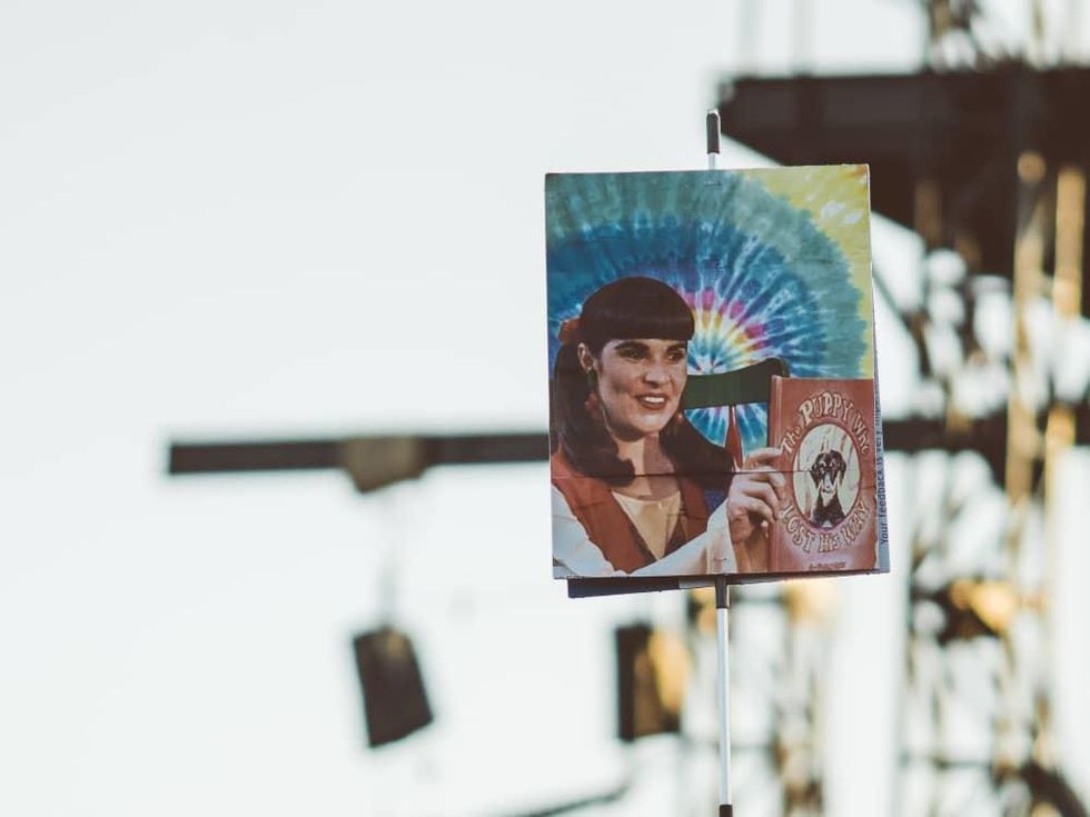 Austin City Limits Festival ACL Fest 2017 Weekend 1 Lost Puppy Friend Flag