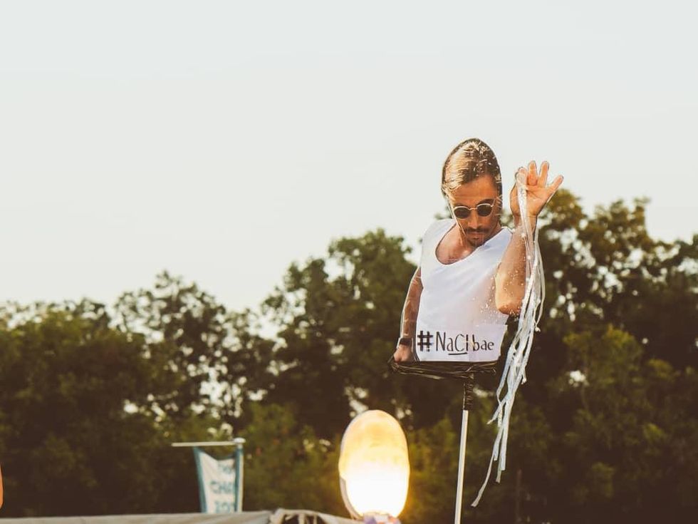 Austin City Limits Festival ACL Fest 2017 Weekend 1 Salt Bae Meme Flag