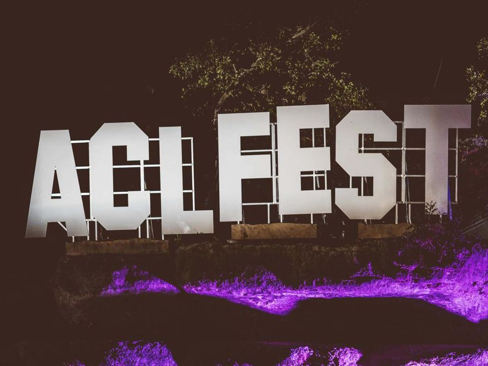 Austin City Limits Festival ACL Fest 2017 Weekend One ACL Fest Sign