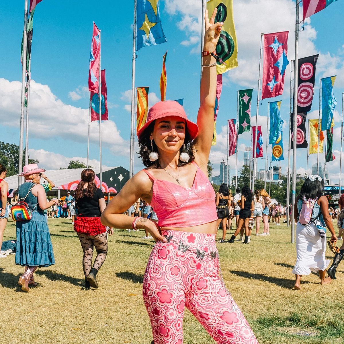 The best outfits at a very pink and dusty ACL Fest 2024 - CultureMap Austin The best outfits at a very pink and dusty ACL Fest 2024 - CultureMap Austin