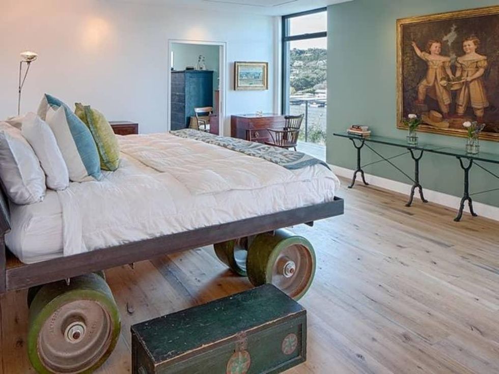 Austin cliff home Houzz bedroom