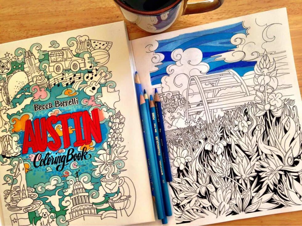 Austin Coloring Book
