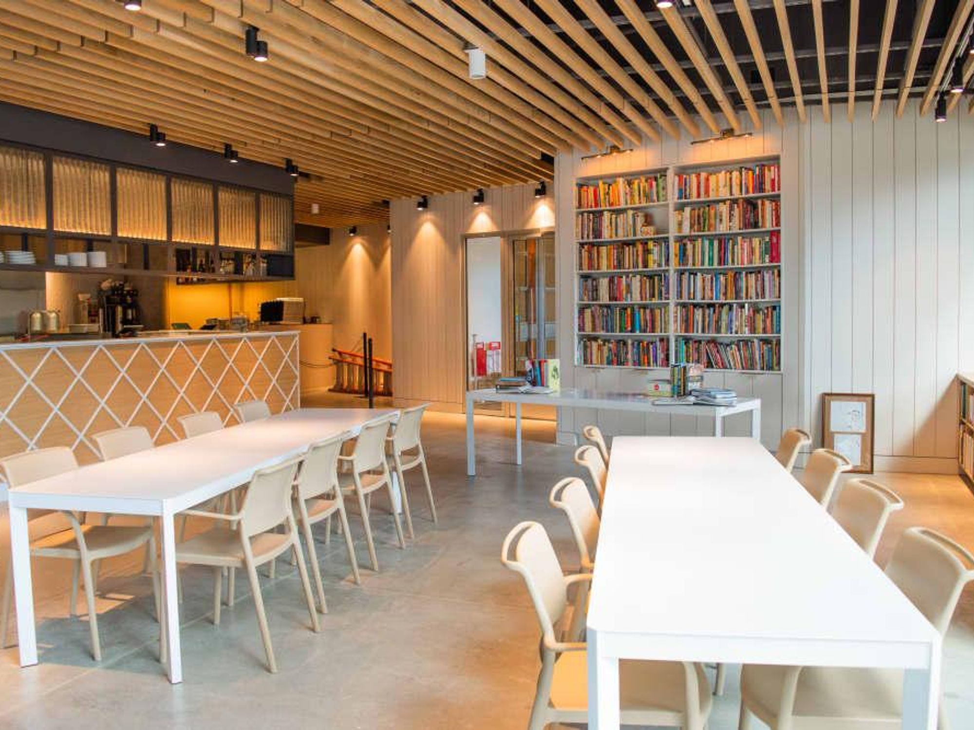 Austin Cookbook Cafe interior