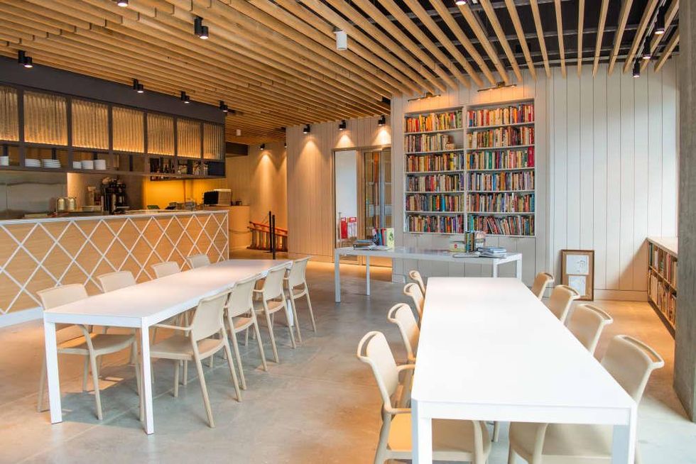 Austin Cookbook Cafe interior