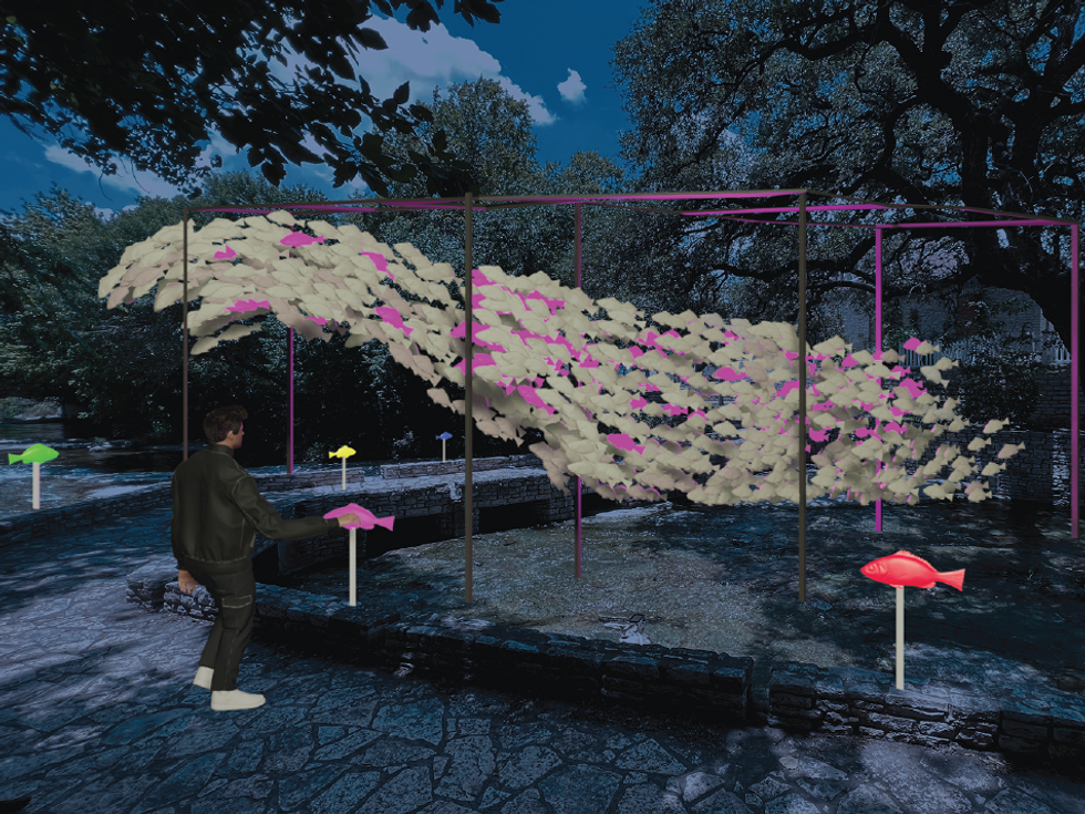 Austin Creek Show "Waller Creek High, A School for Extraordinary Fish"