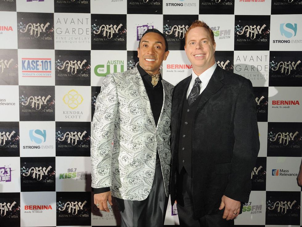 Austin Fashion Awards 2014 Leonardo D'Almagro Dr. Louis Taylor