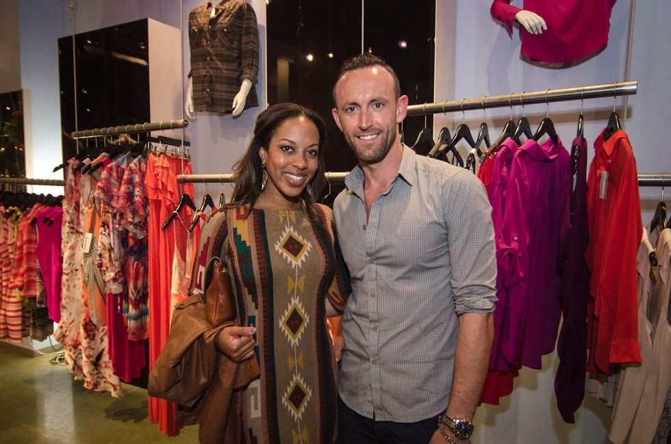 Austin Fashion Week kick off party at estilo 2013 Jenny Young and Mark Halsell