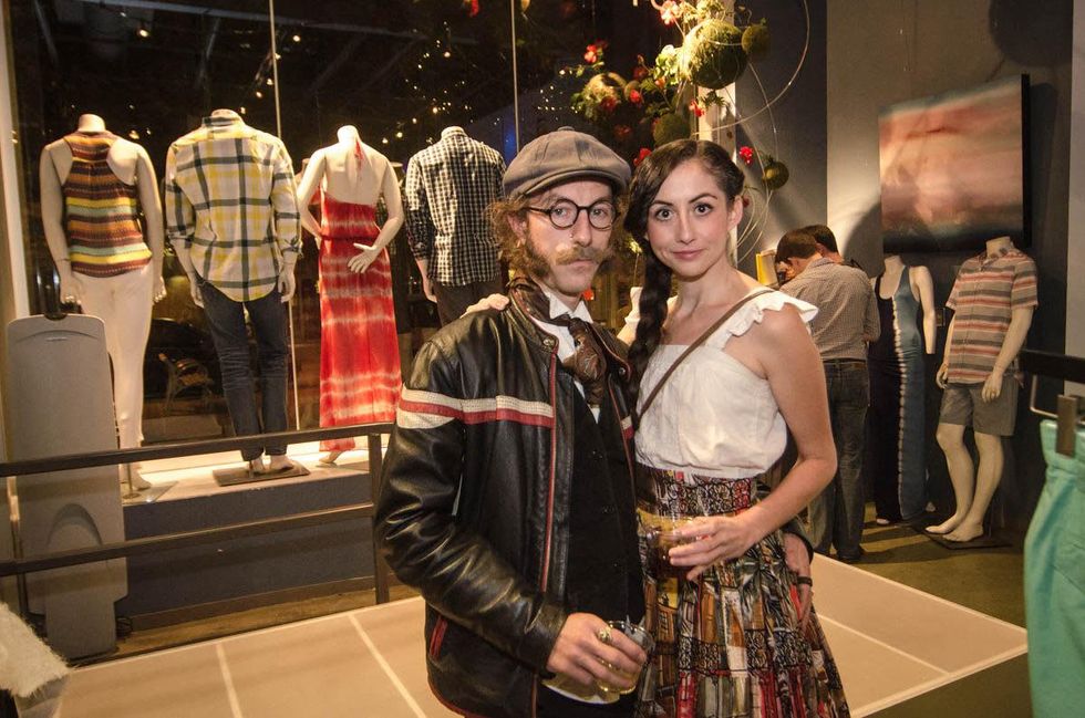 Austin Fashion Week kick off party at estilo 2013 Jeremiah Newton and Kristian Caballero