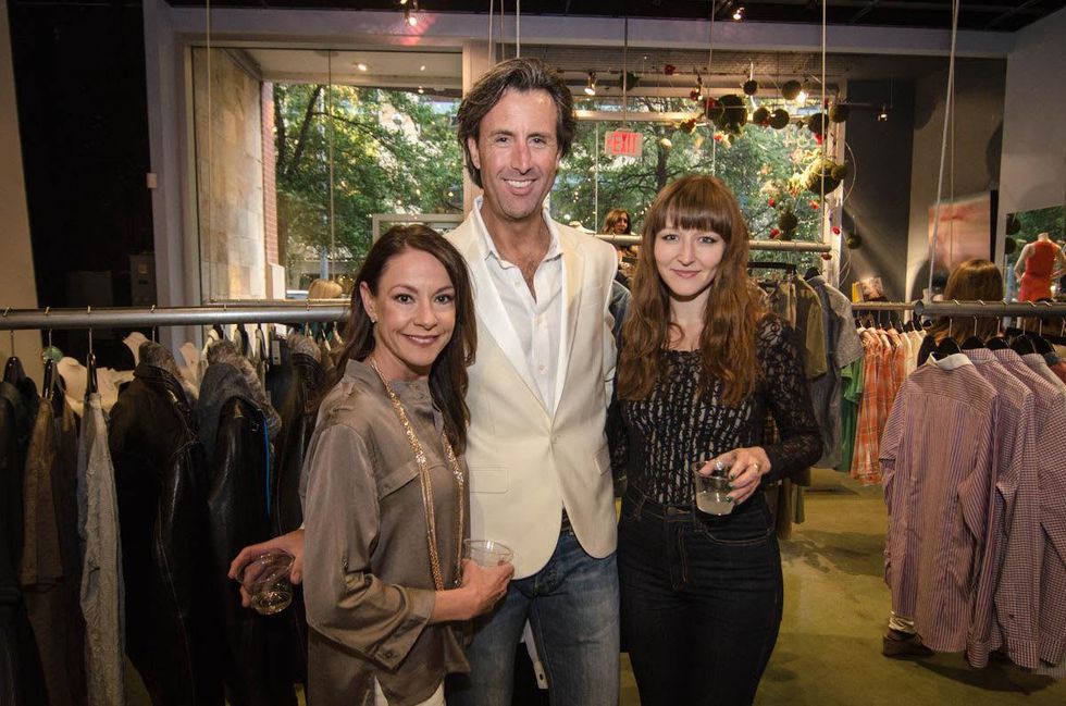 Austin Fashion Week kick off party at estilo 2013 Kara Champagne, Chris Null and Christine Gwillim