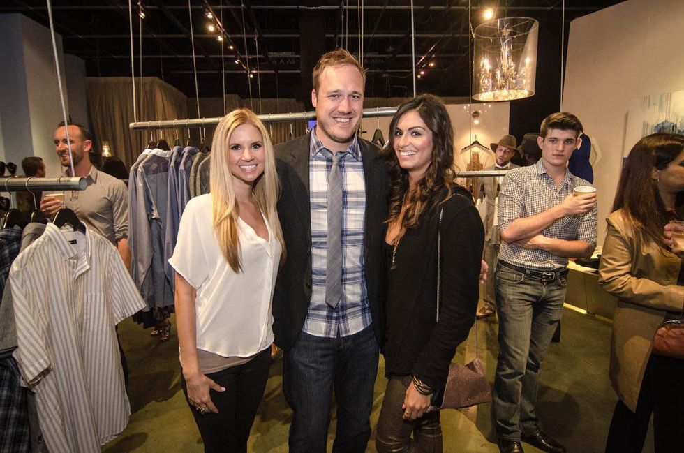 Austin Fashion Week kick off party at estilo 2013 Meredith Davis, Justin Brown and Amanda Lyons