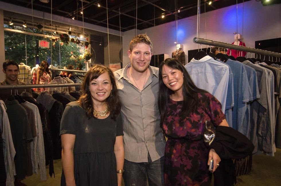 Austin Fashion Week kick off party at estilo 2013 Meredith Takahashi, Mike Dee and Kristen Chin