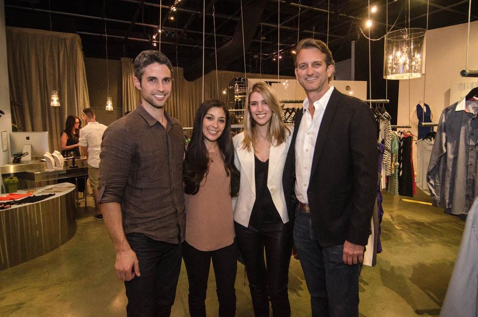 Austin Fashion Week kick off party at estilo 2013 Todd and Stephanie O'Neill, Carla Ferguson and Jon Armstrong