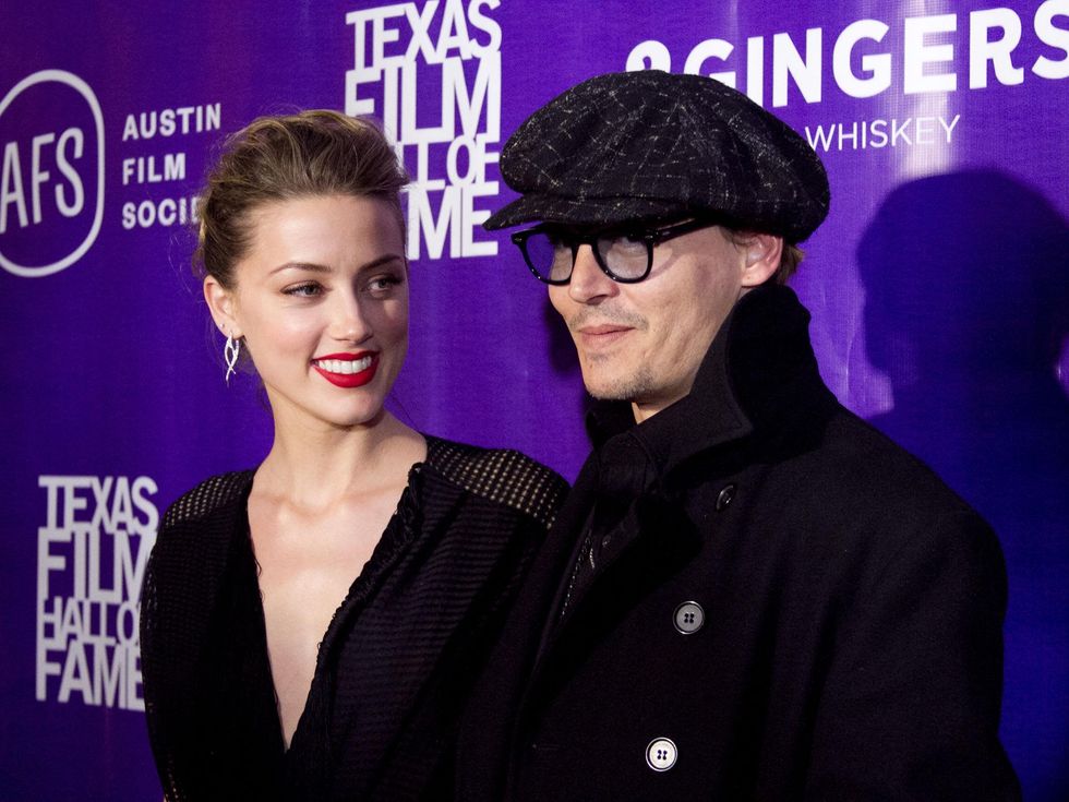 Austin Film Society Awards Amber Heard Johnny Depp